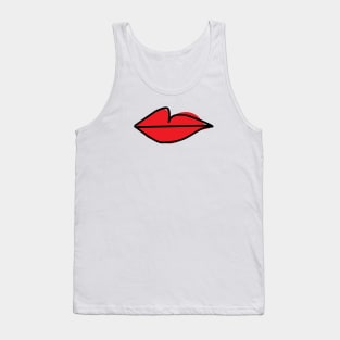 Red Lips As Seen On Villanelle - Killing Eve S2 Tank Top